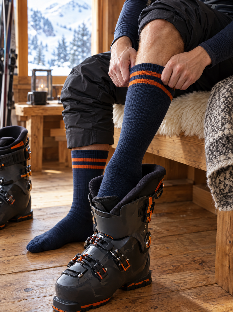 Chaussettes de ski mérinos MERINO – lot de 3
