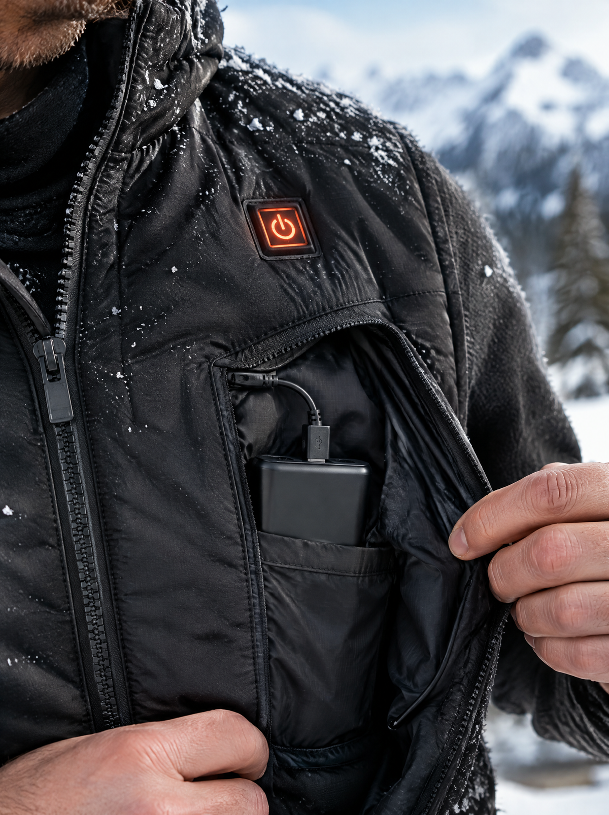 Gilet chauffant sans manches BLAZE