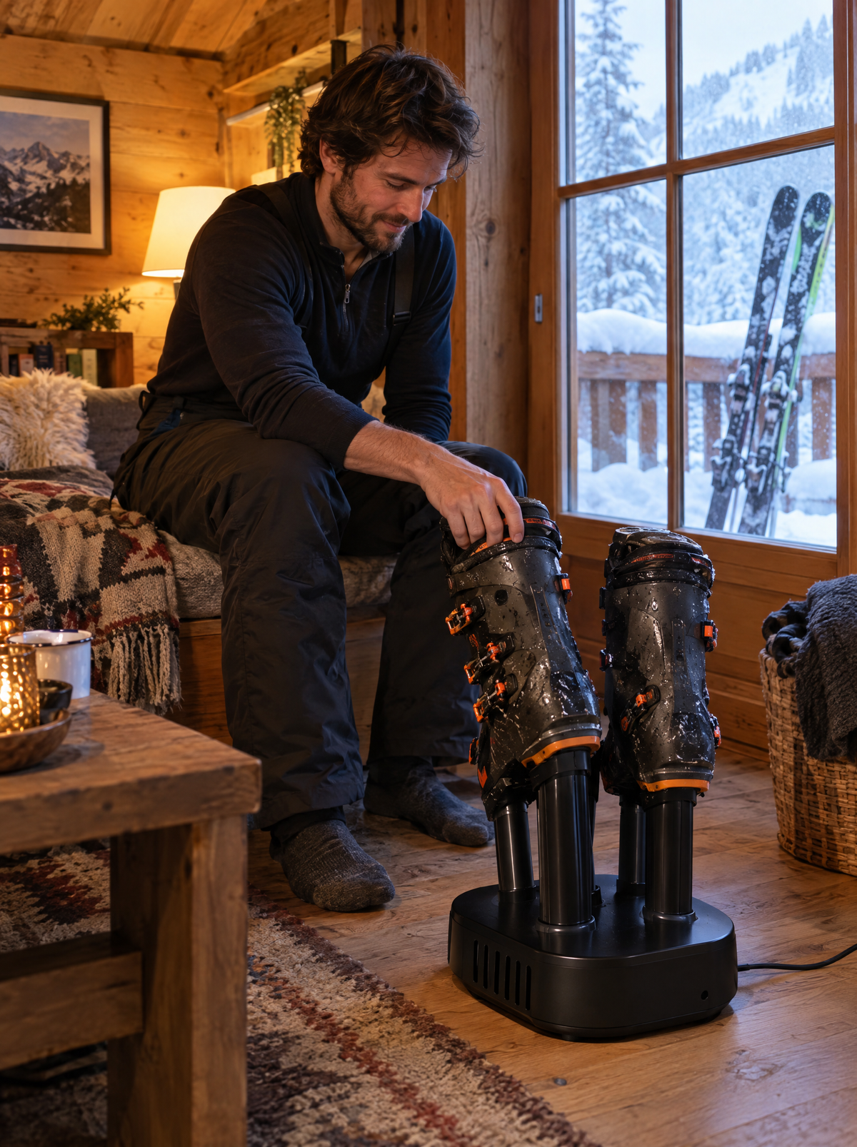 Le réflexe après-ski de toute la famille