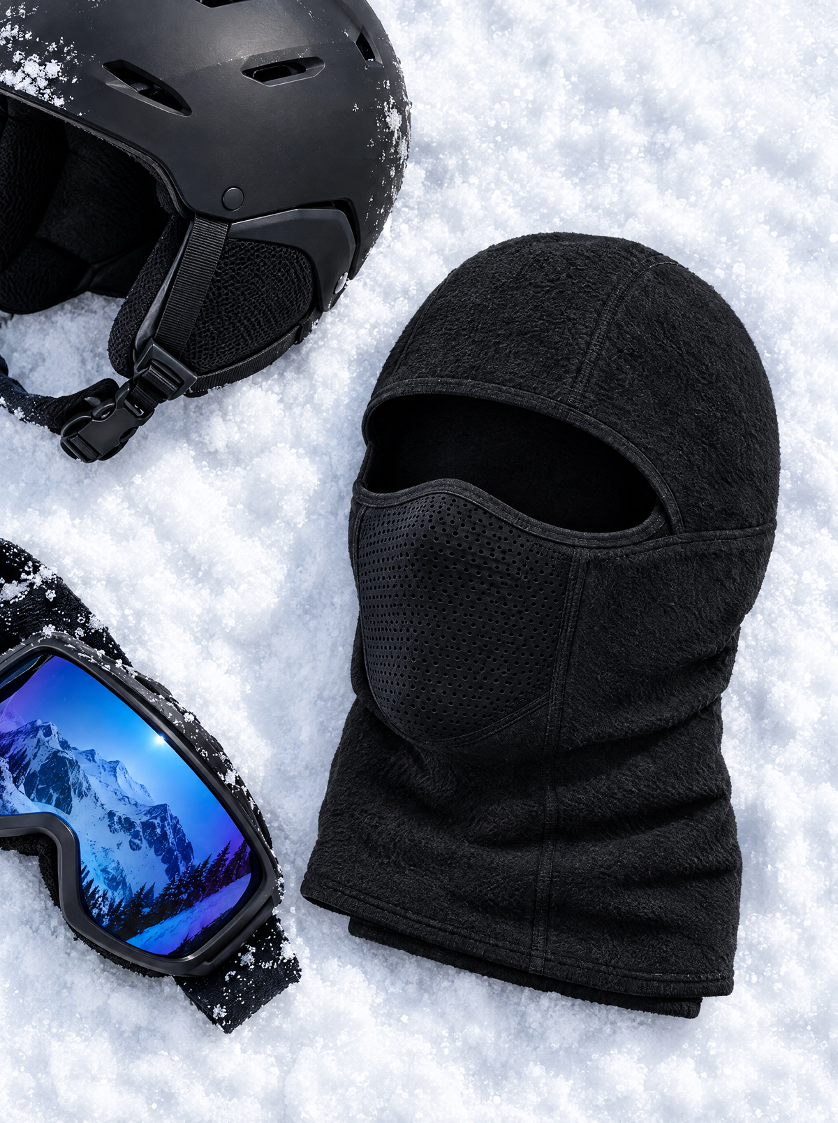 Cagoule SHIELD avec casque et masque