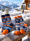 Chaussettes de ski enfant – lot de 2 paires MINI – photo produit