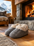 Chaussons d'après-ski doublés moumoute APRÈS – photo produit