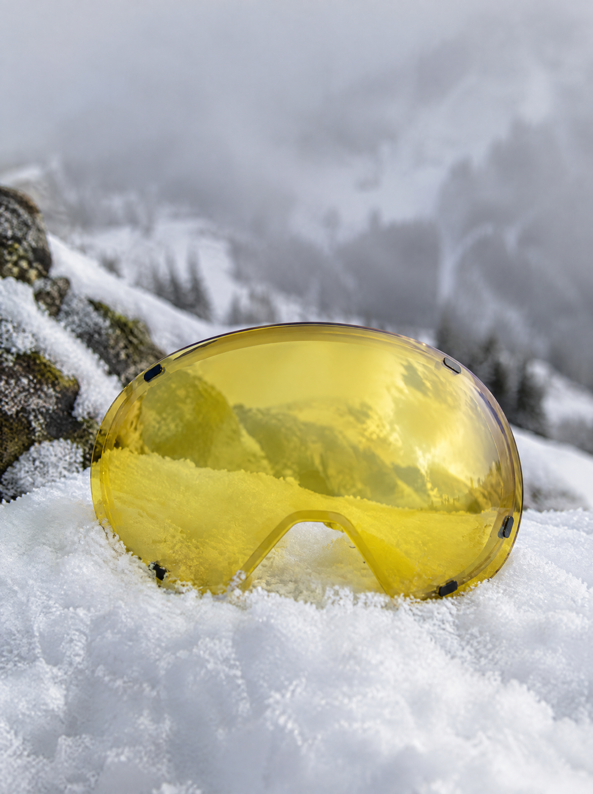 Écran de rechange jour blanc pour masque VISION – photo produit
