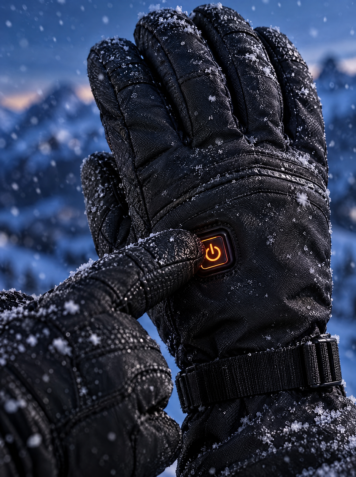 Bouton de chauffe des gants SUMMIT