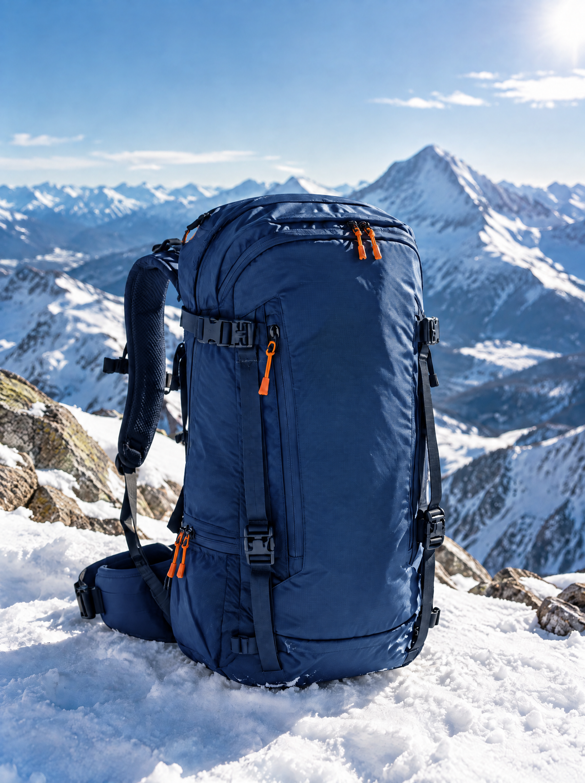 Sac à dos de ski 30 L PISTE – Marine
