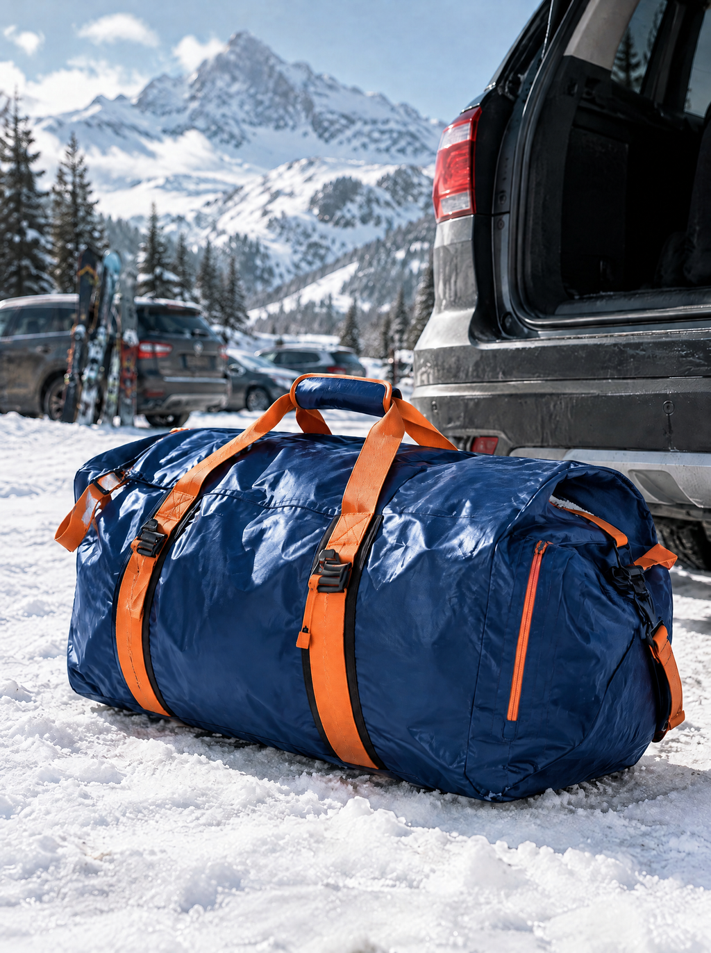 Sac de voyage 70 L imperméable EXPEDITION – Marine