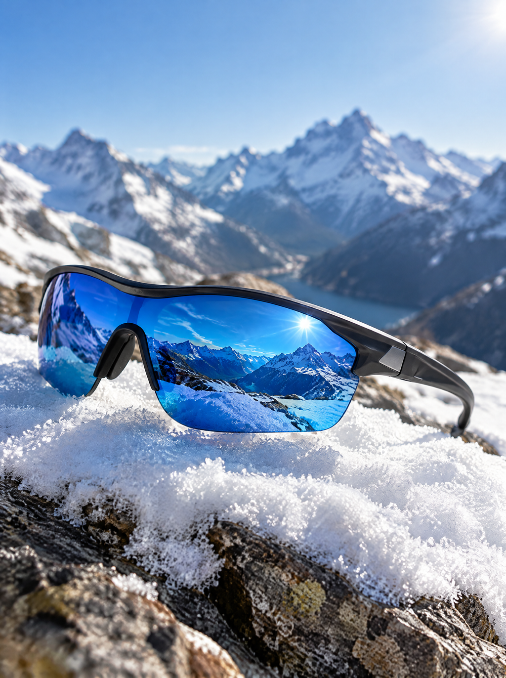 Lunettes de soleil montagne polarisées SUMMITVIEW – photo produit