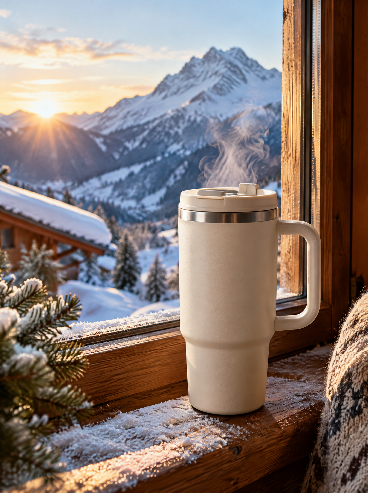 Mug isotherme de voyage 450 ml CABIN – photo produit