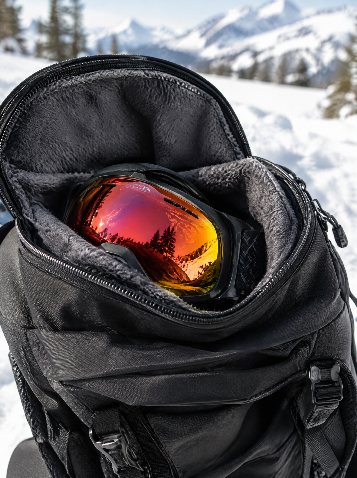 Sac à dos de ski 30 L PISTE – détail
