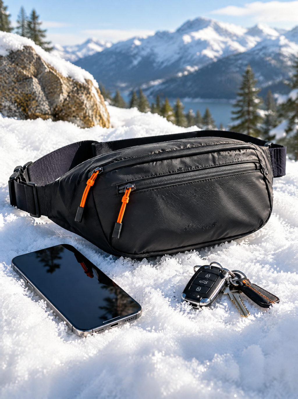 Sac banane de ski étanche BUMBAG – photo produit