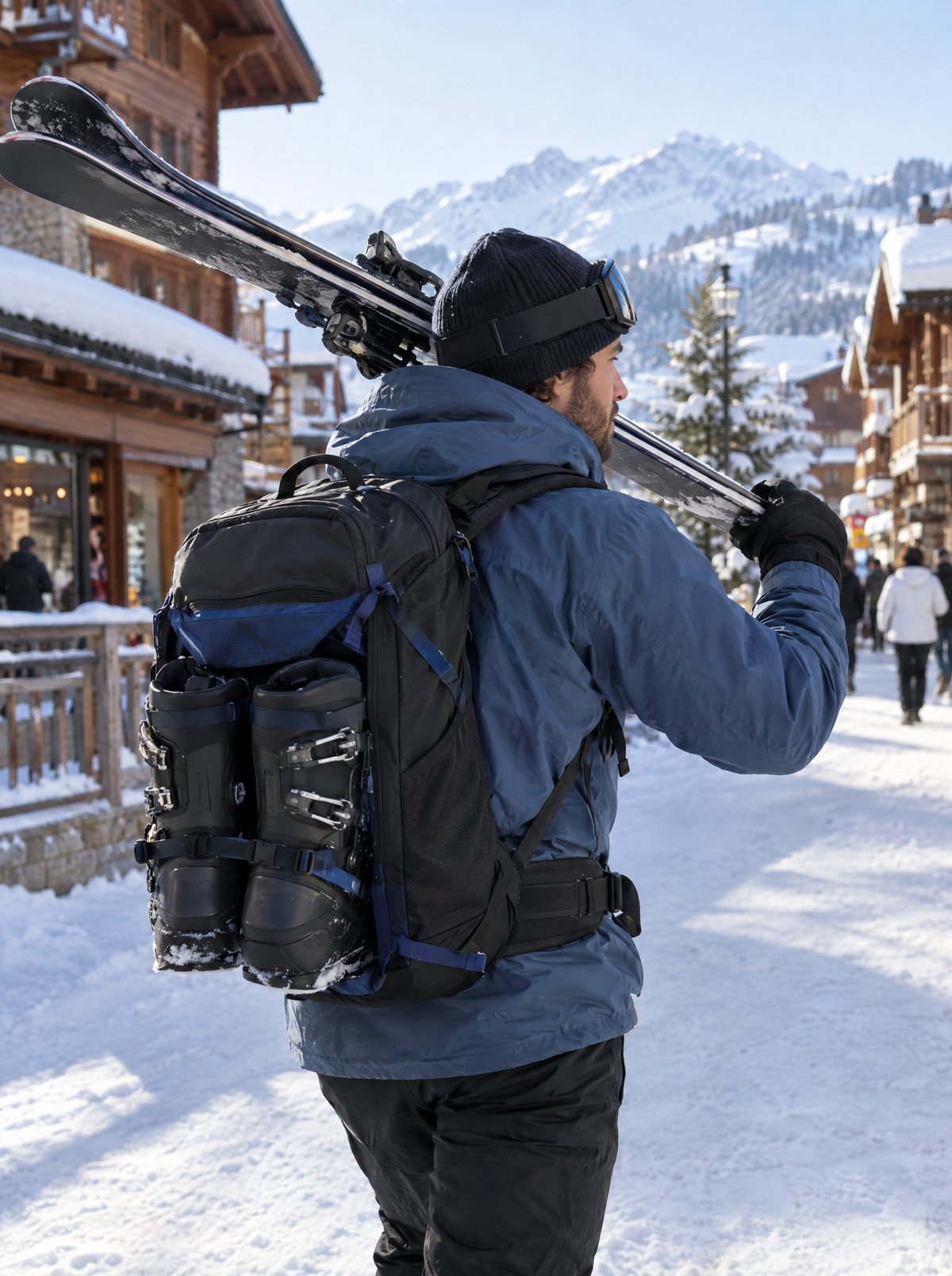 Sac CARRY porté en station