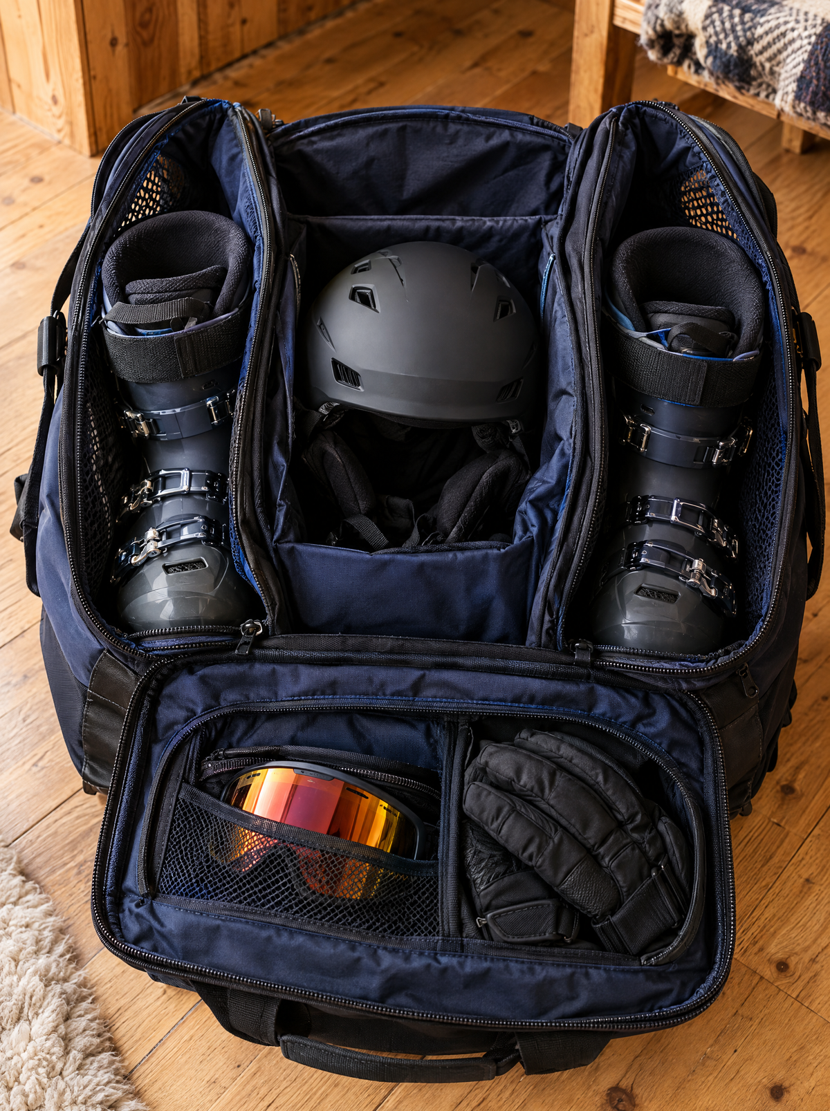 Sac à chaussures de ski CARRY – casque & accessoires