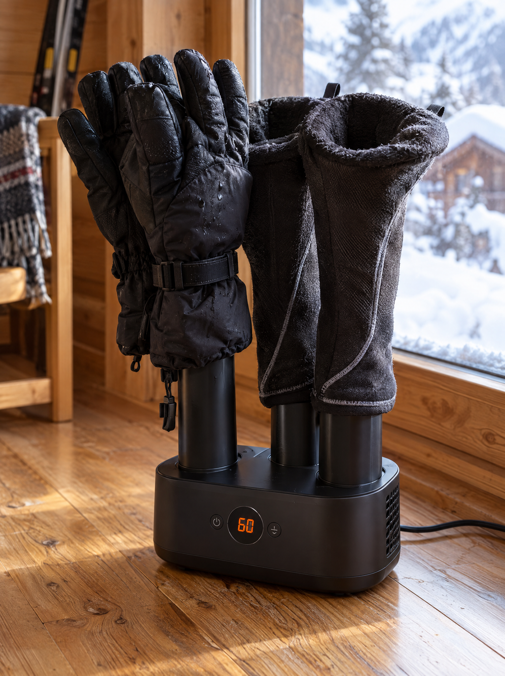 Sèche-chaussures DRYBOOT qui sèche gants et chaussons