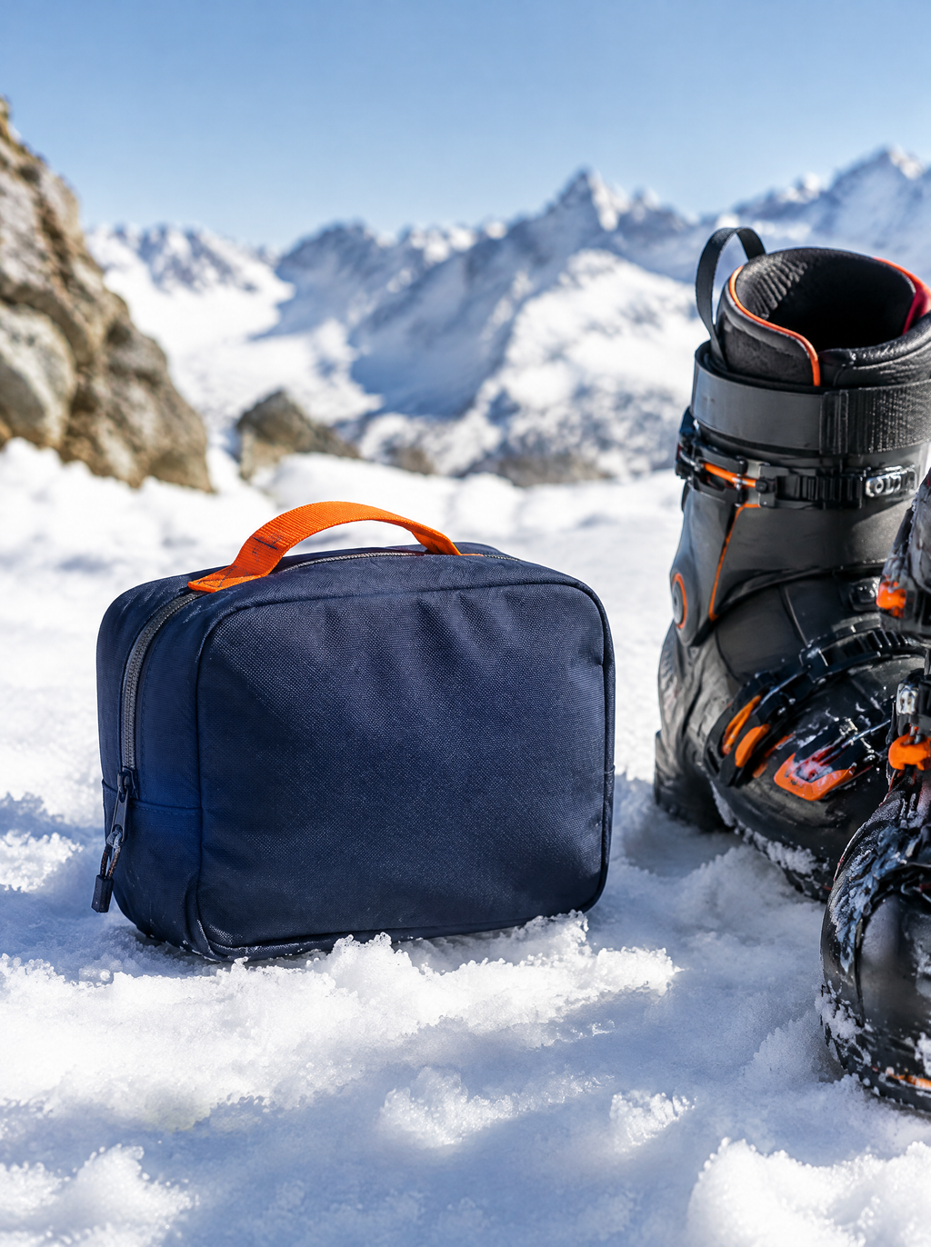 Trousse de rangement accessoires ski KIT – détail